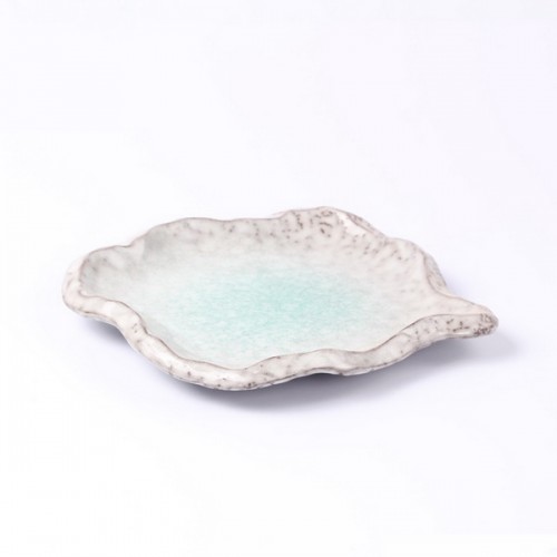 #BY-0358C; Ceramic plate 8" #595