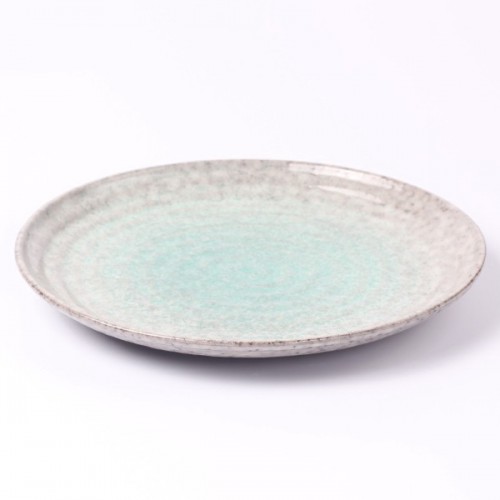 #BY-0389C; Ceramic plate 8.5" #595