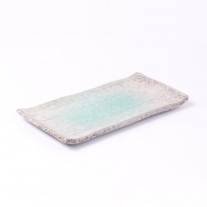 #BY-0556C; Ceramic rect. plate 12" ..