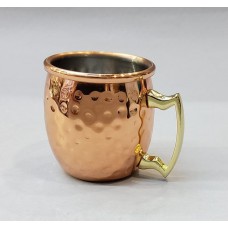 #DX1730;  Mule mug 60ml hammered #1730..