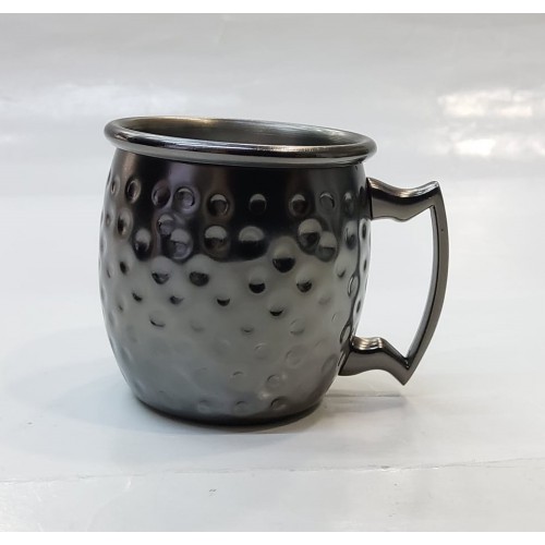 #DX1754;  Mule mug 60ml hammered #1754