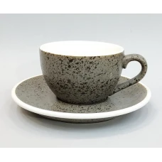 #EG350-GRT; Coffee cup + saucer 350ml #E..