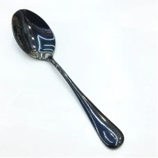 #1010201-S-BK:S/S table spoon BK #1..