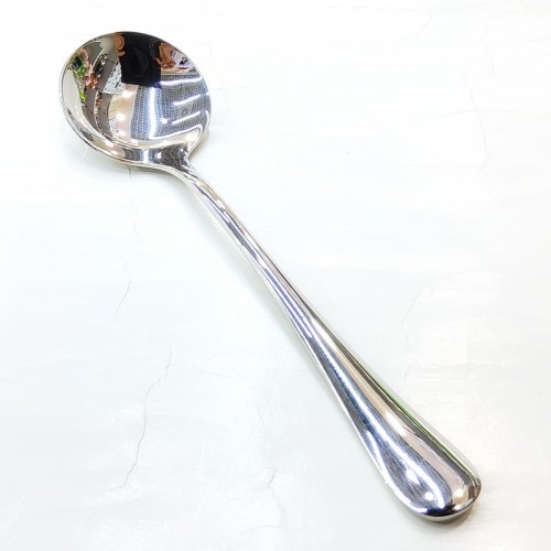 #1010201-SS8;  S/S soup spoon 18.8cm #8