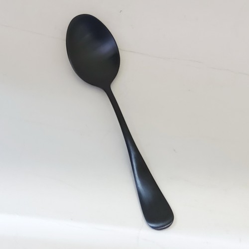 #1010201-TS-MBK; S/S tea spoon 13.9cm MBK #4 