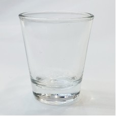 #1032AD; Glass cup 30ml/1oz ..