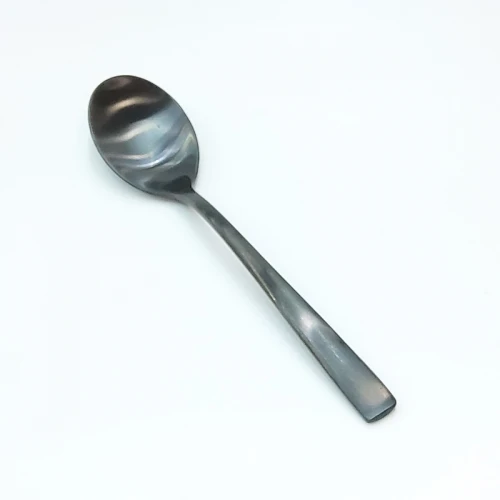 #1138201-3-MBK; S/S dessert spoon #3 - MBK