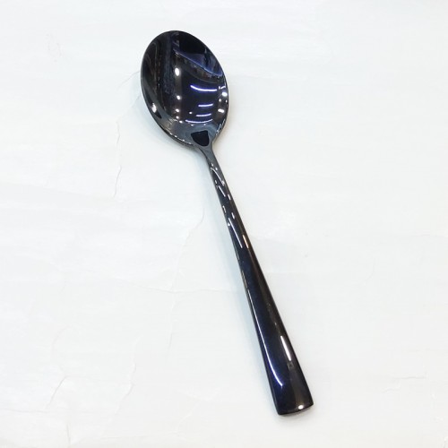 #1138201-4-BK: S/S tea spoon #4 