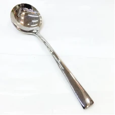 #1138201-9; Stainless steel soup spoon..