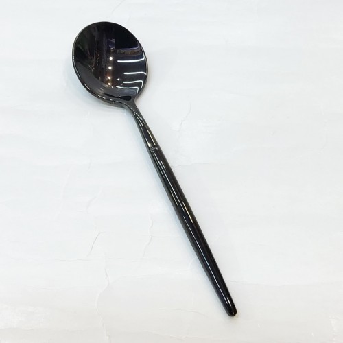 #1171304-4-BK:S/S tea spoon #4 BK 