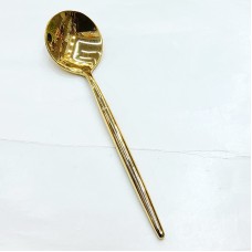 #1171304-4-G; S/S tea spoon #4 GD..