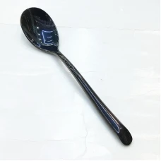 #1176304-4-BK; Stainless steel tea spoon..