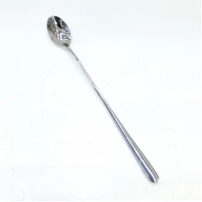 #1186-7; Stainless steel ice tea spoon..