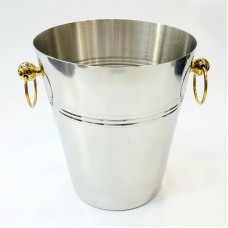 #123201; S/S ice bucket Dia. 19cmx22cm ..