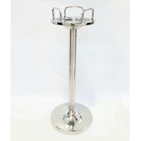 #123104; S/S ice bucket stand Dia. 20x61cm