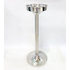 #123206; S/S ice bucket stand Dia.19x61c..