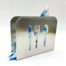 #60763;  S/S napkin holder..