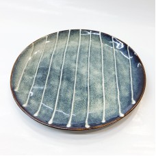 #AA2236;  Ceramic plate 8"..