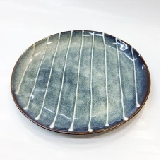 #AA2236;  Ceramic plate 8" #QD..