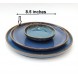 #AA2332;  Ceramic plate 8.5"