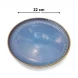 #AA2332;  Ceramic plate 8.5" #XG