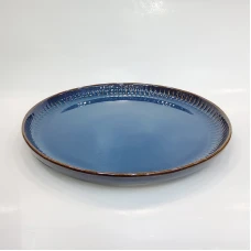 #AA2332;  Ceramic plate 8.5" #XG..