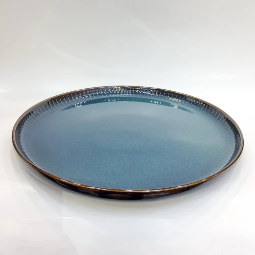 #AA2333;  Ceramic plate 10" #XG