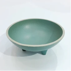 #AA2603-GN; Ceramic 6" bowl #GN..