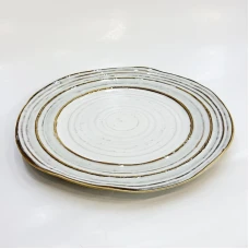 #AA3702; Ceramic plate 7.5'' A #GL..