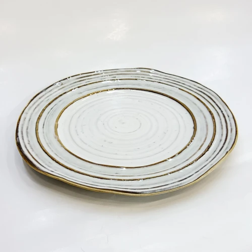 #AA3702; Ceramic plate 7.5'' A #GL