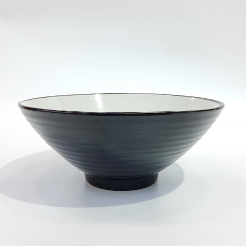 #AA4101; Ceramic 8" bowl #F776 BK