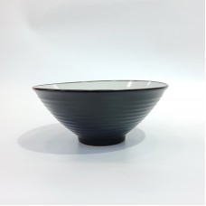 #AA4102; Ceramic 7" bowl #F776 BK..