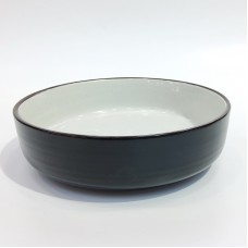 #AA4103; Ceramic 7" soup bowl #F776..