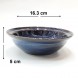 #AA5603; Ceramic 6.5" bowl #BL