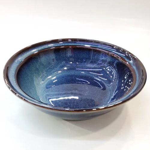 #AA5603; Ceramic 6.5" bowl #BL