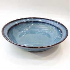 #AA5604; Ceramic 8.25" bowl #BL..