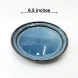 #AA5605; Ceramic 6.5" plate #BL