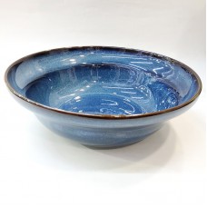 #AA5609; Ceramic 9.3" soup bowl #BL..