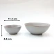 #AA5801; Ceramic 4.5" bowl #LJ