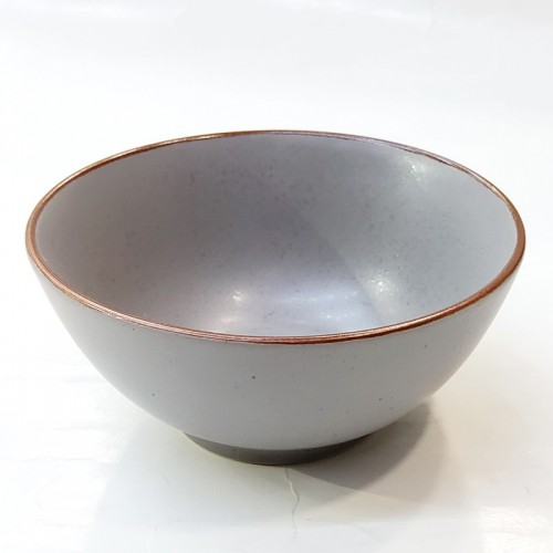 #AA5801; Ceramic 4.5" bowl #LJ