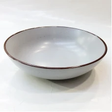 #AA5805; Ceramic 7.2" salad bowl #L..