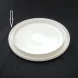 #AA5901WT; Ceramic 10" plate - WT #KLS