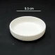 #AA5902WT; Ceramic sauce dish 3.7" - WT