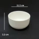 #AA5903WT; Ceramic bowl 4.5" - WT #KLS