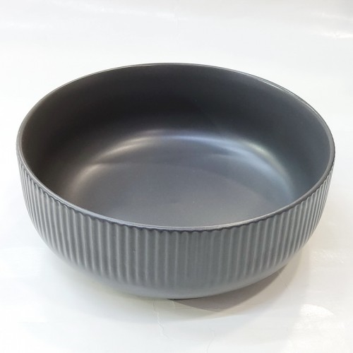 #AA5905GY; Ceramic 6" soup bowl - GY #KLS