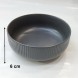 #AA5905GY; Ceramic 6" soup bowl - GY #KLS