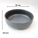 #AA5906GY; Ceramic salad bowl 7" - GY #KLS