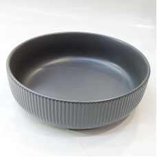 #AA5906GY; Ceramic salad bowl 7" - ..