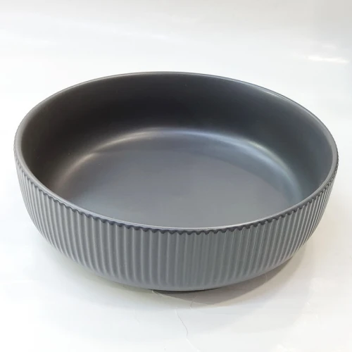 #AA5906GY; Ceramic salad bowl 7" - GY #KLS