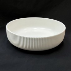 #AA5906WT; Ceramic salad bowl 7" - ..